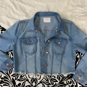 Cropped Jean Jacket